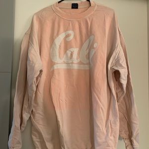 Pink Cali Sweatshirt